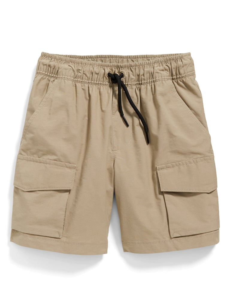Boys Straight Cargo Jogger Shorts