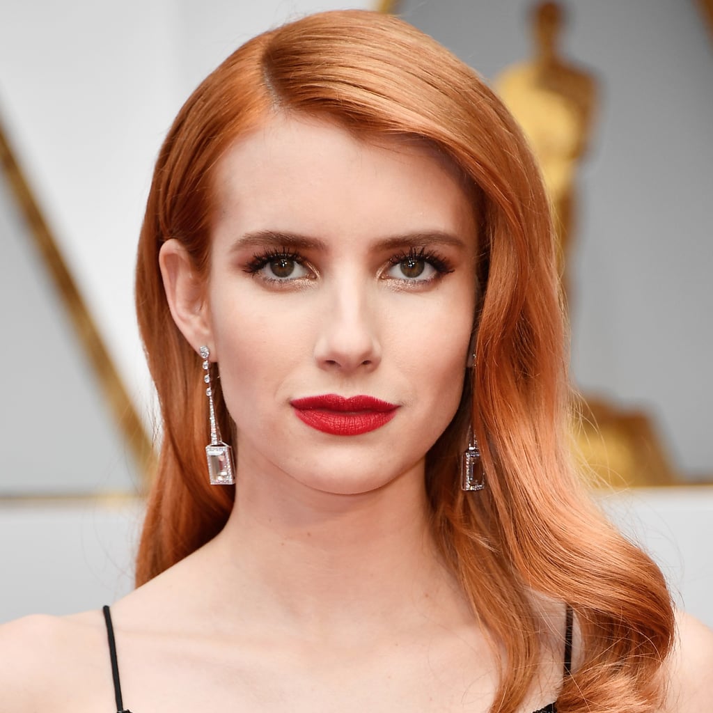 Emma Roberts Hair And Makeup At The 2017 Oscars Popsugar Beauty