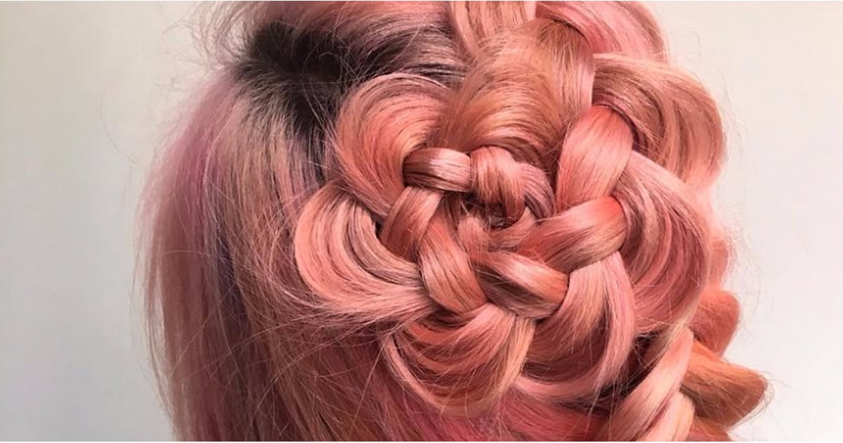Flower Braid Inspiration POPSUGAR Beauty UK