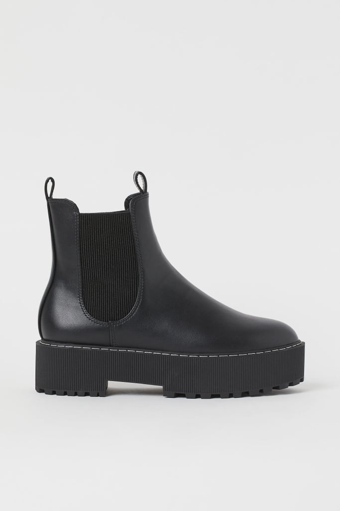 Platform Chelsea-Style Boots
