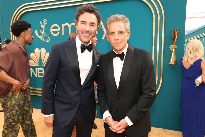 Shawn Levy and Ben Stiller at the 2022 Emmys