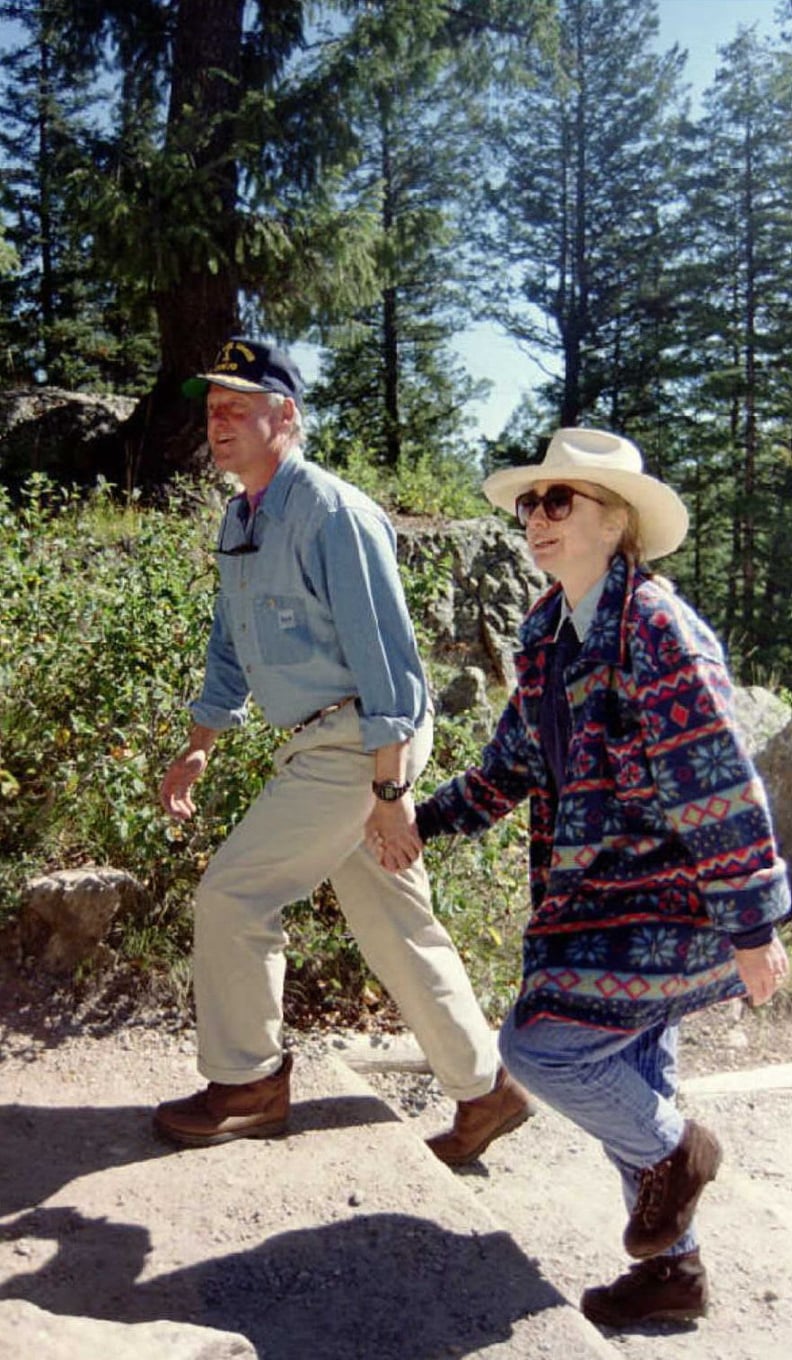 Hillary Clinton Wore This Patagonia Fleece During a Hiking Trip in 1995