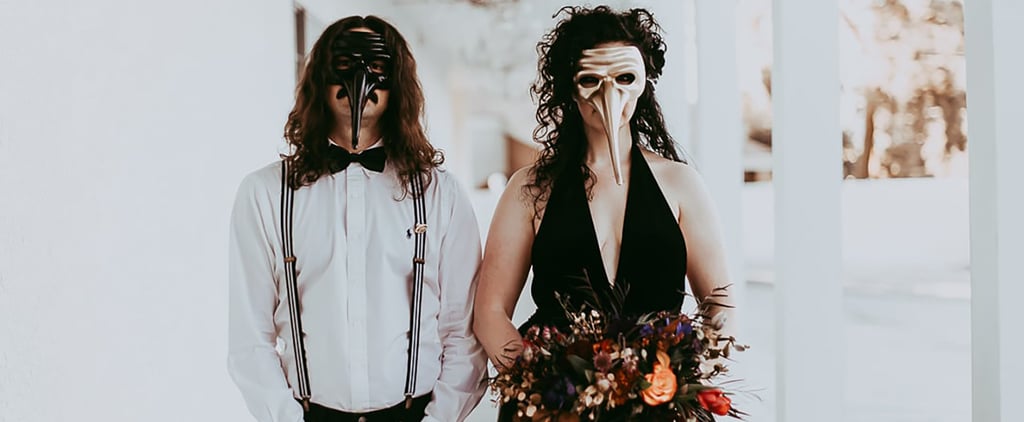 Halloween Wedding Inspired by Tim Burton's Beetlejuice