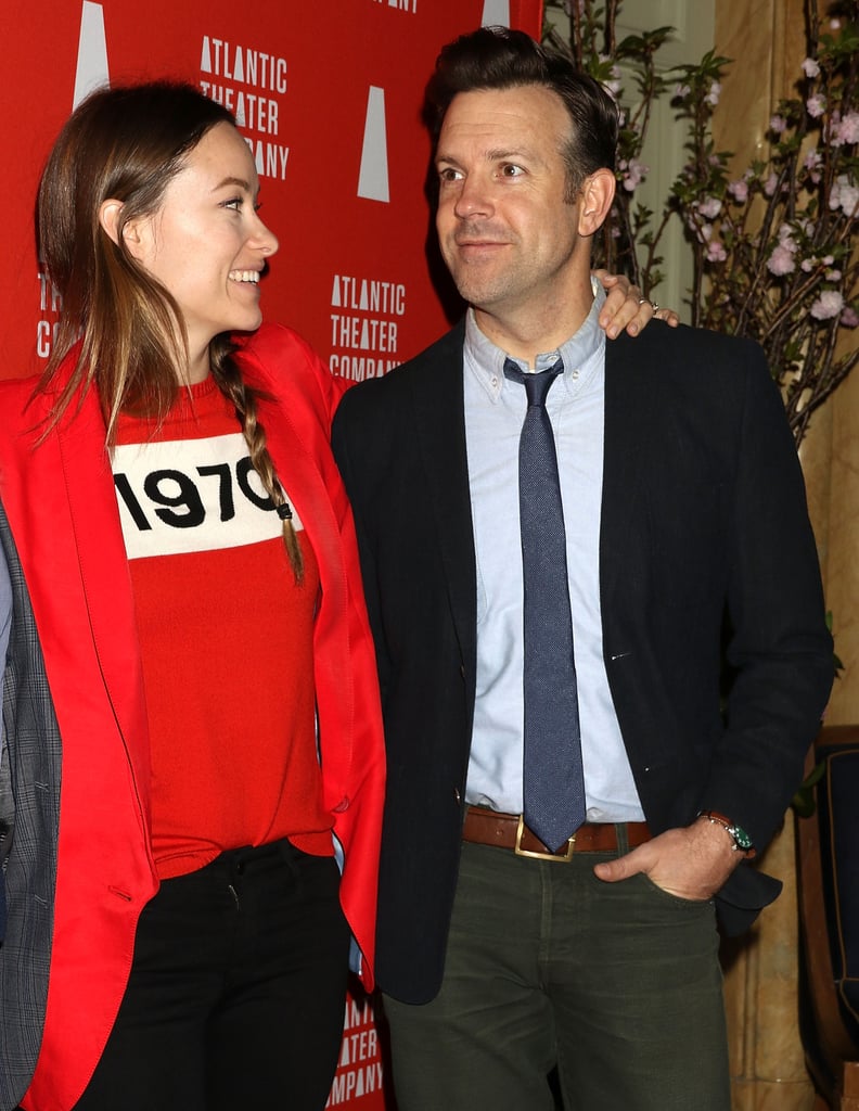 Olivia Wilde and Jason Sudeikis at Theater Company Gala 2016