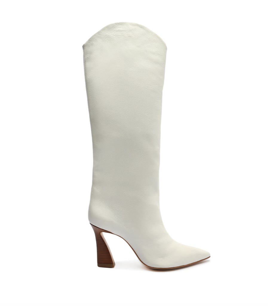 Schutz Maryana Flare Leather Boot