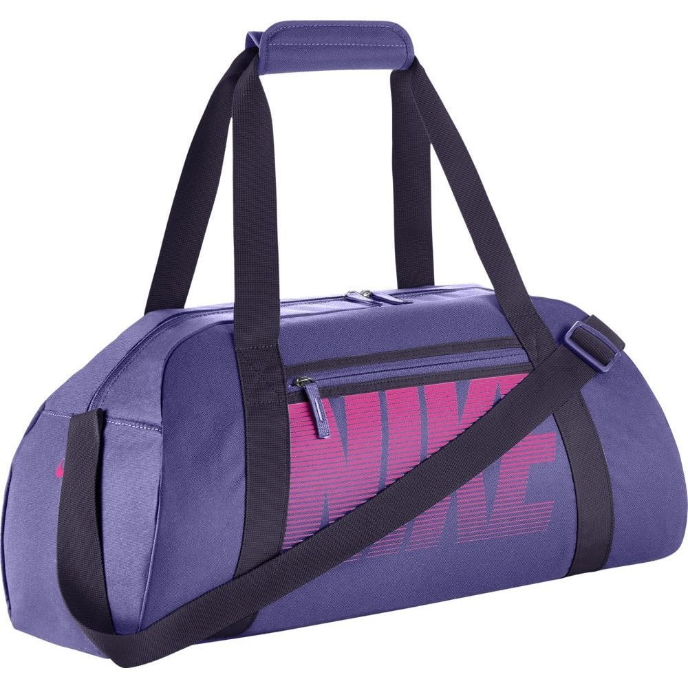 nike purple gym bag