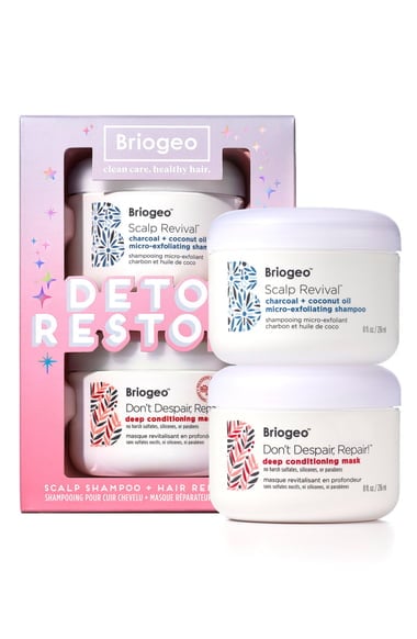 Briogeo Full Size Detox & Restore Hair Care Set