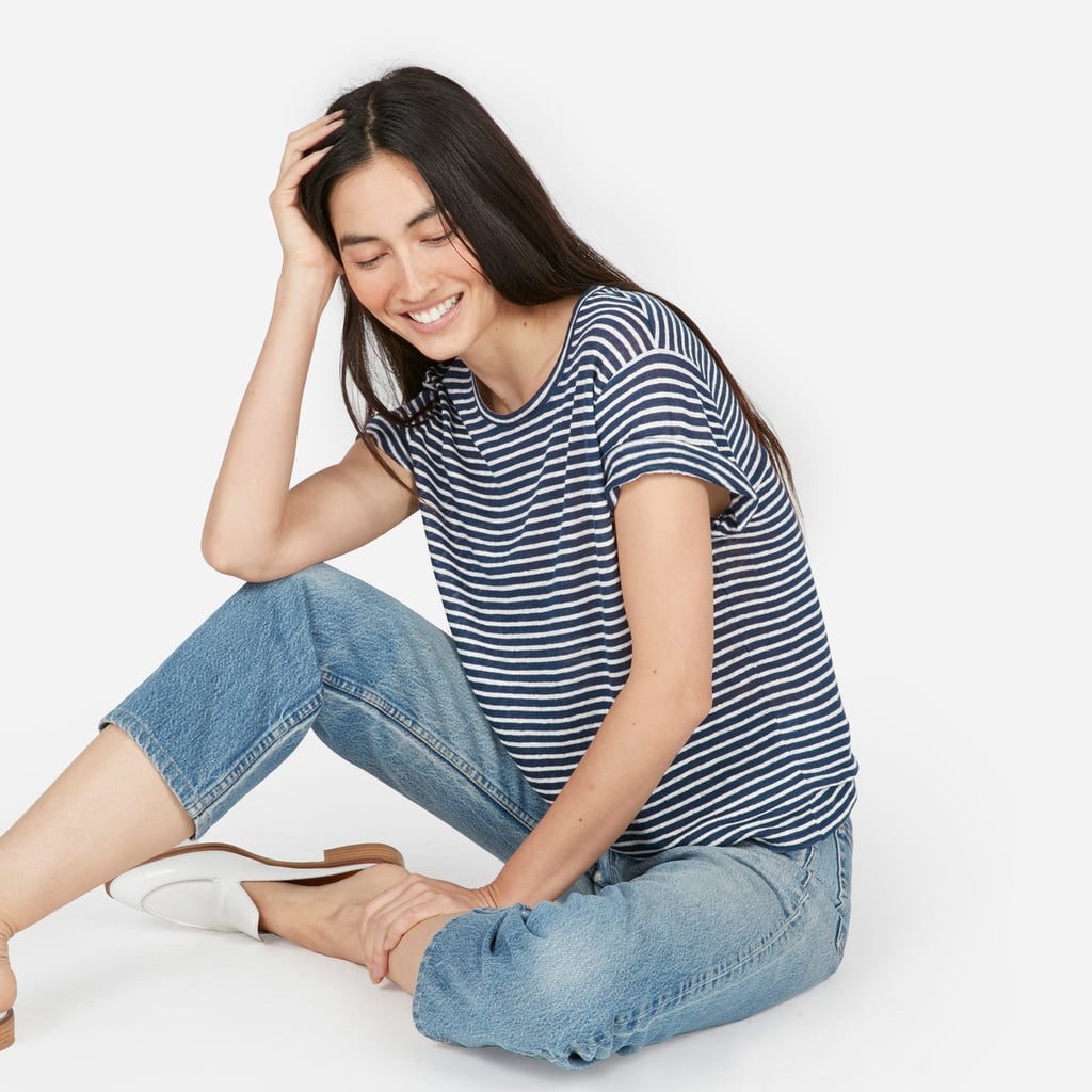 Everlane Linen Box-Cut Tee