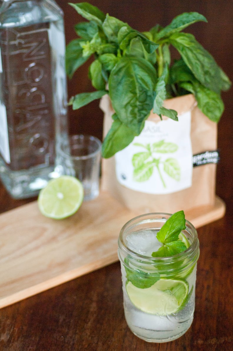 Basil-Lime Gin Mojito