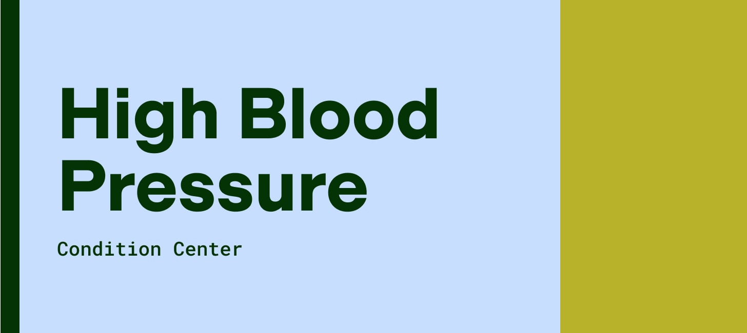 What is high blood pressure?