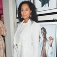 Tracee Ellis Ross Absolutely Dazzled Us With Her Glittery Sequin Suit, and Then We Saw Her Shoes