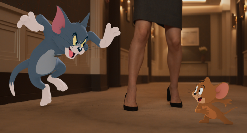 Chloë Grace Moretz Wore Louis Vuitton Promoting “Tom & Jerry