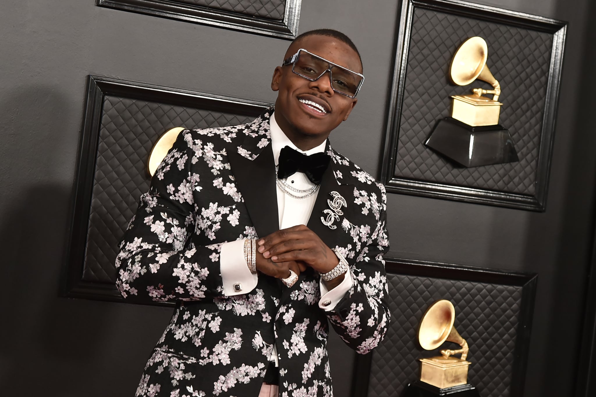 LOS ANGELES, CA - JANUARY 26: DaBaby attends the 62nd Annual Grammy Awards at Staples Centre on January 26, 2020 in Los Angeles, CA. (Photo by David Crotty/Patrick McMullan via Getty Images)