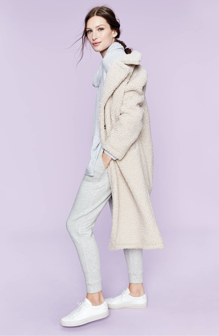 Sosken long deals knit coat