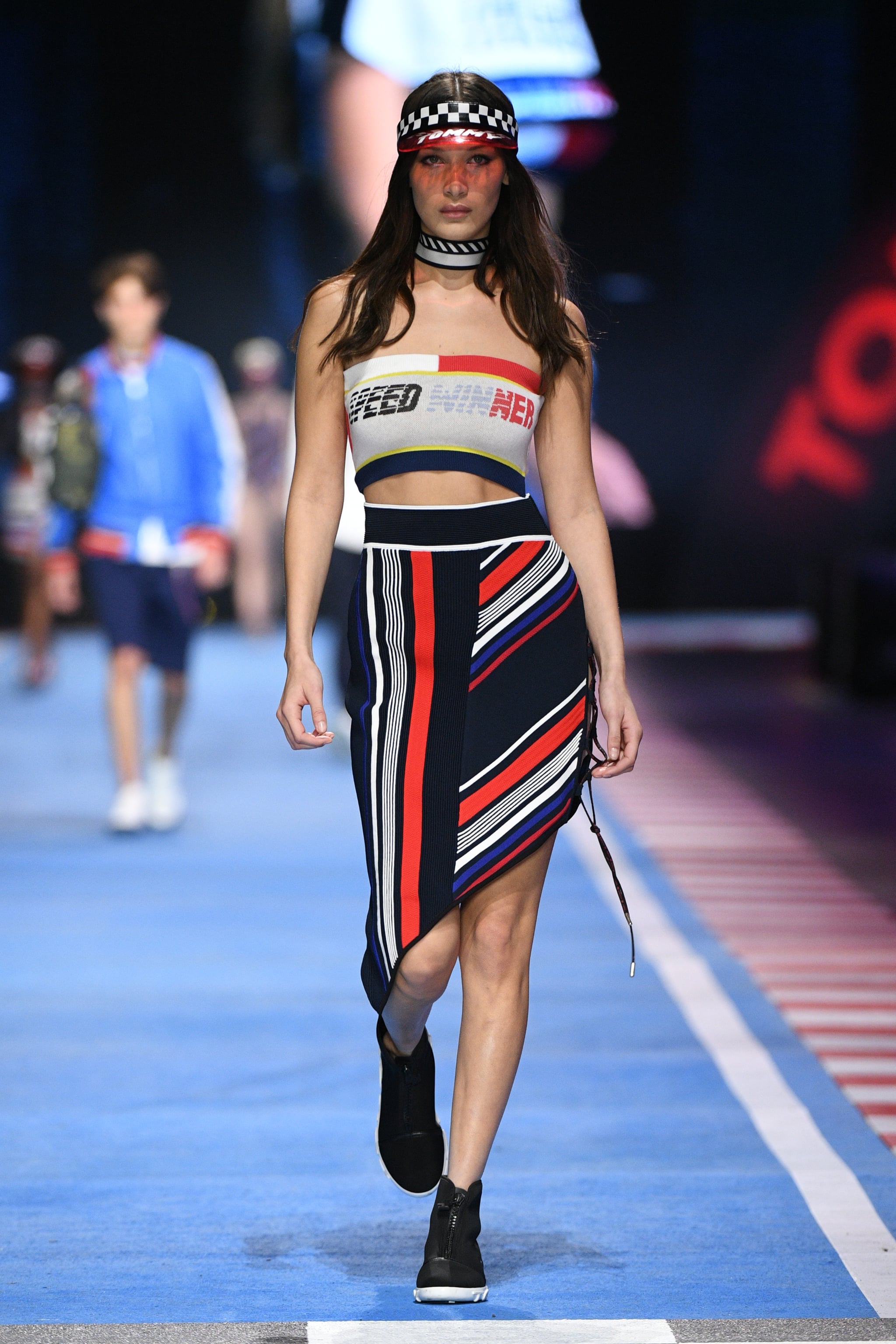 Fashion, Shopping & Style | All 3 Hadid Siblings Hit the Runway For Tommy Hilfiger and the F1-Inspired Collection Will Drive Wild POPSUGAR Fashion Middle East Photo 2