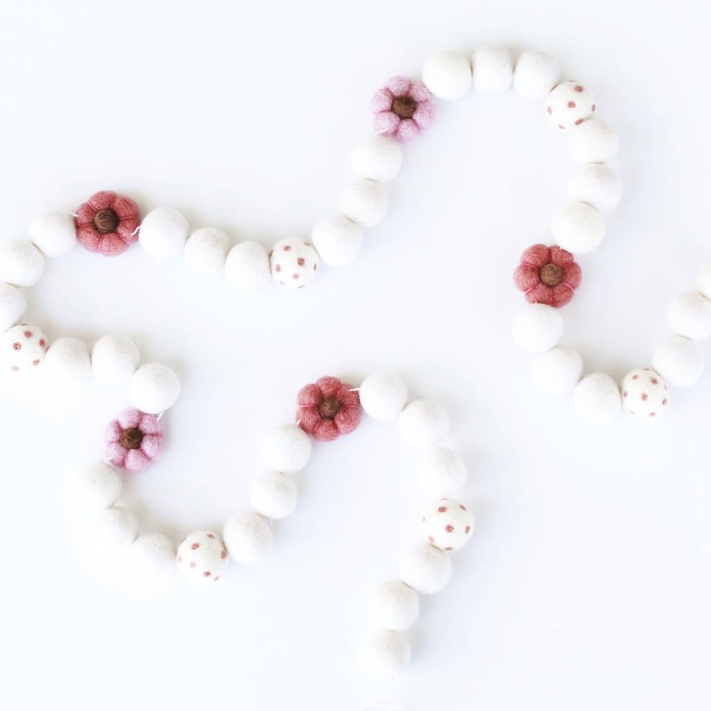 Pink Pumpkin Garland