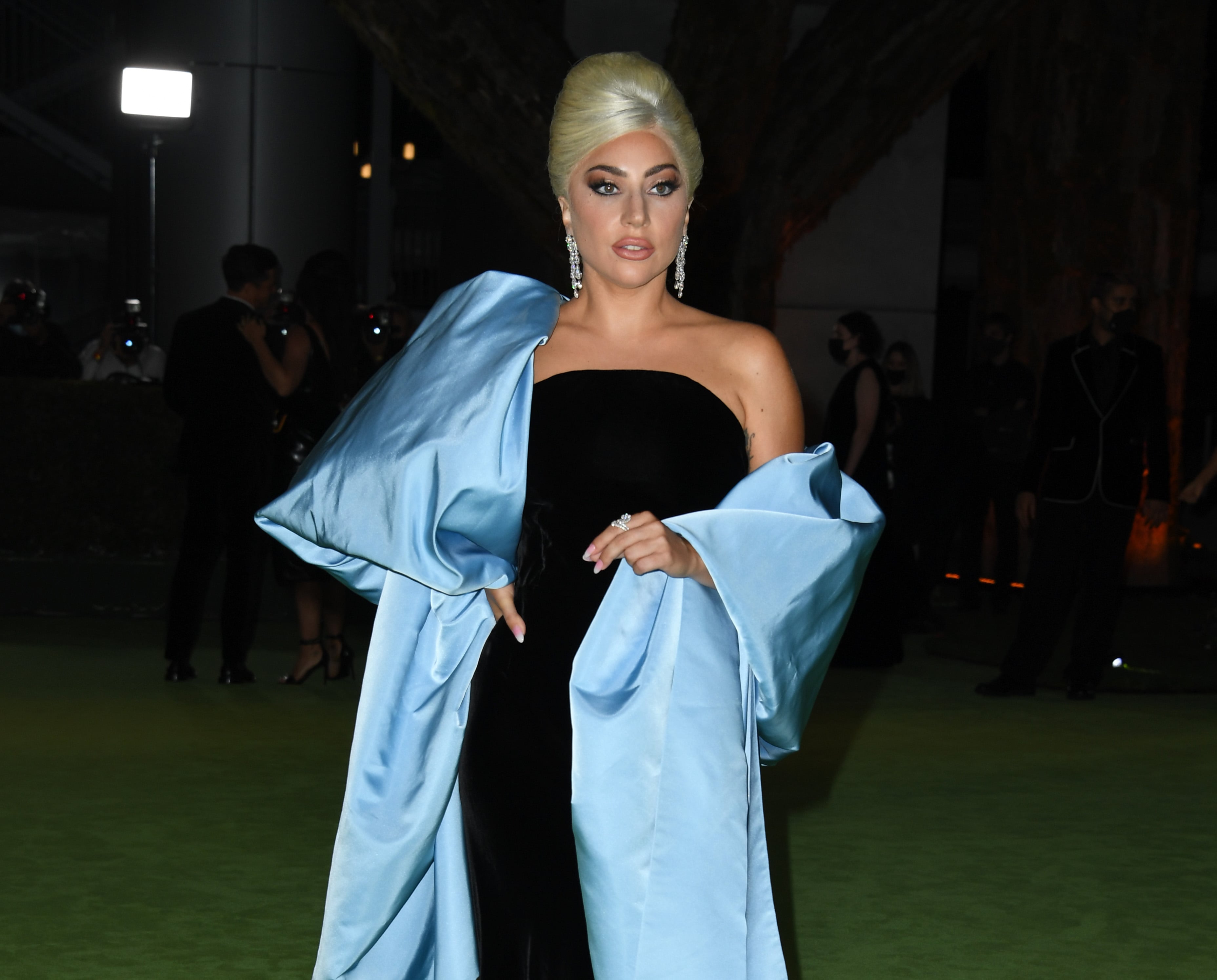 Lady Gaga's Strapless Schiaparelli Dress | Photos | PS Fashion