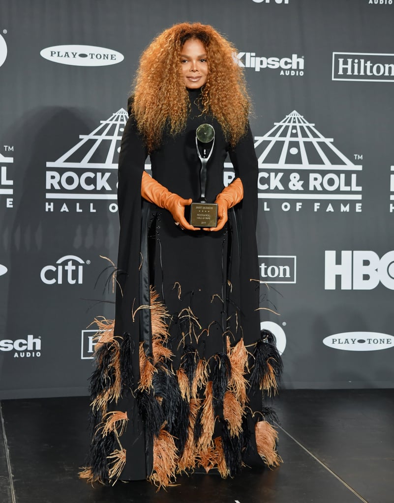 Janet Jackson At Rock And Roll Hall Of Fame Ceremony 2019 Popsugar 