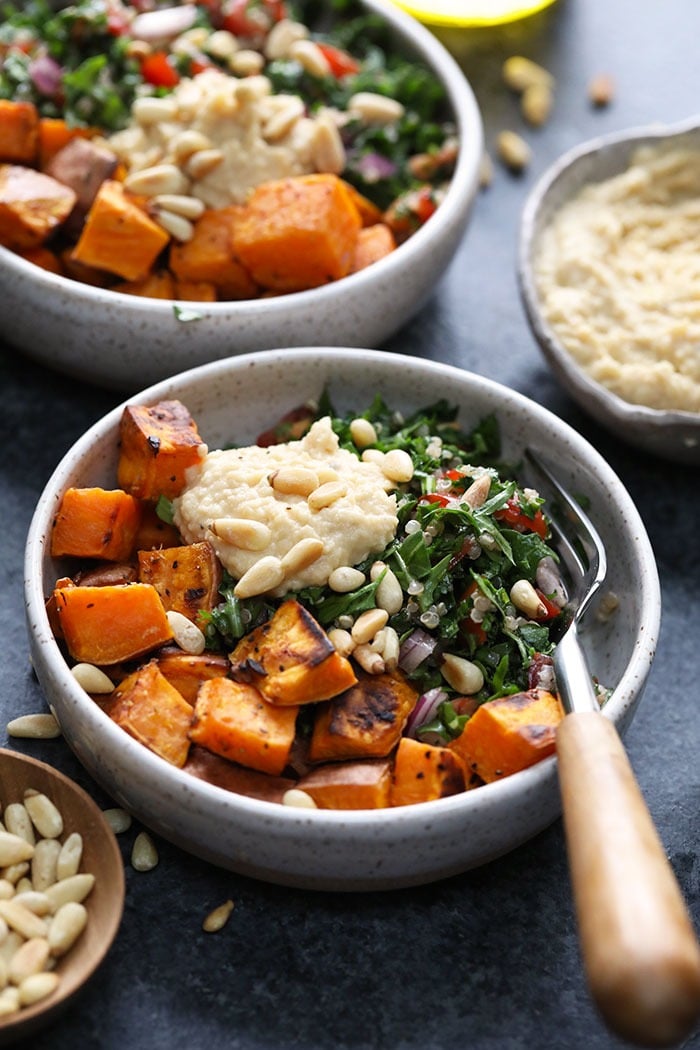 Mediterranean Vegan Buddha Bowl