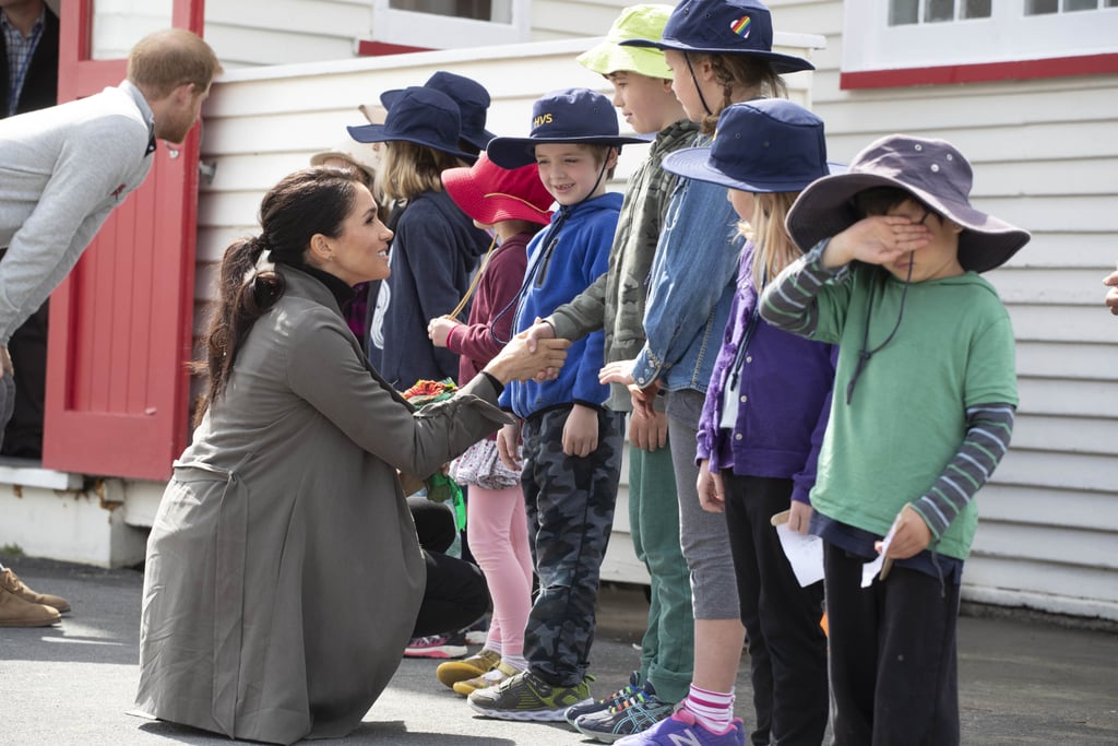Meghan Markle Comforting a Crying Little Boy in New Zealand