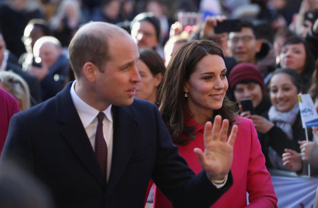 Prince William and Kate Middleton in Coventry Jan 2018