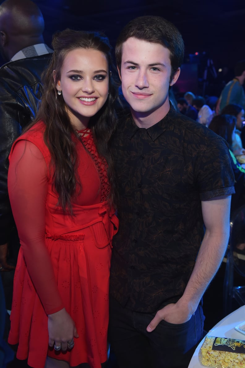 Katherine Langford and Dylan Minnette