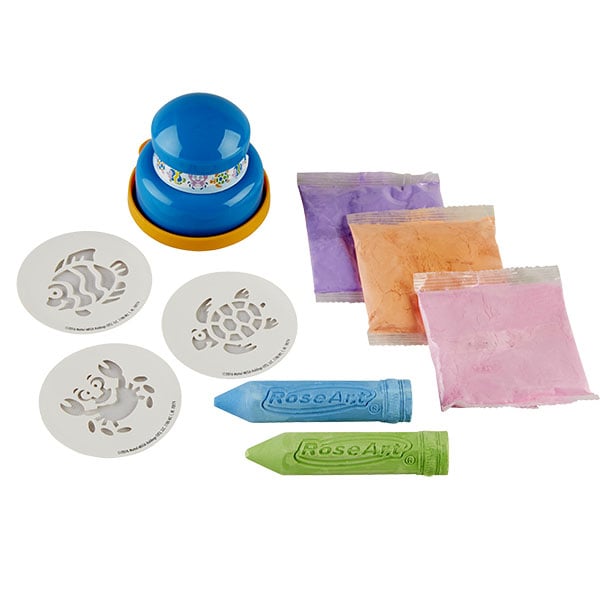 RoseArt Super Chalk Stamper – Sea Life Designs