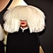 Sia's Hair at the Grammy Awards 2015