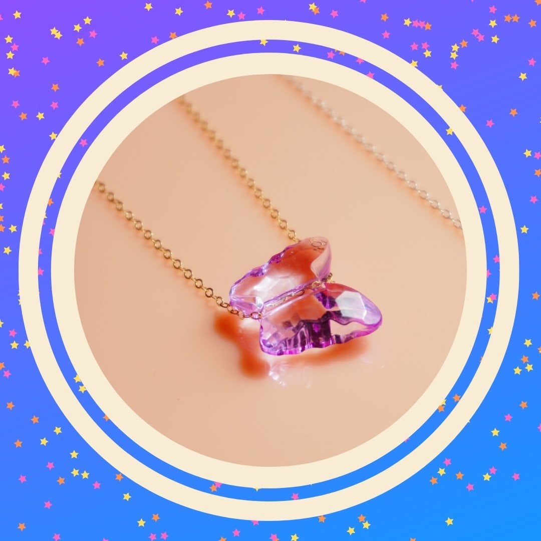 Mariah carey butterfly necklace store