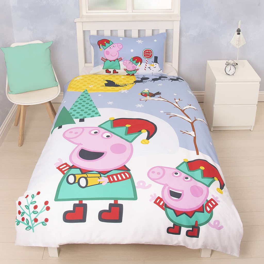 Peppa Pig Christmas Duvet Set The Best Christmas Bedding For