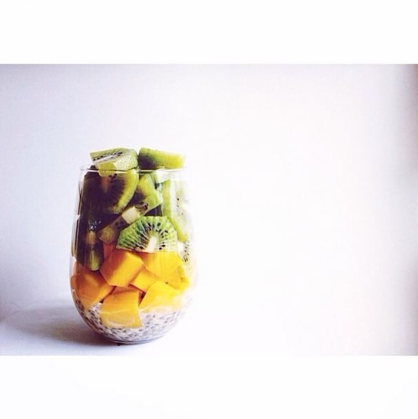 To make the most of your delicious breakfast, use fruits that are in season — stop by your local farmers market for the freshest options. 
Source: Instagram user sproutingbacktolife