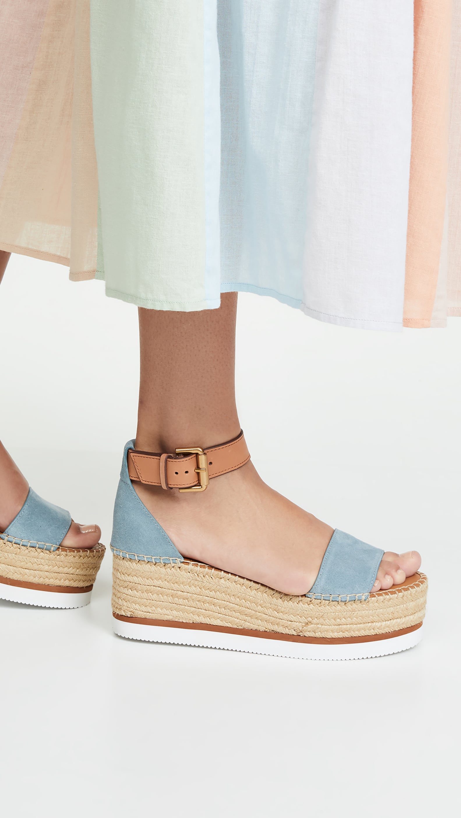 trendy wedge sandals 2019