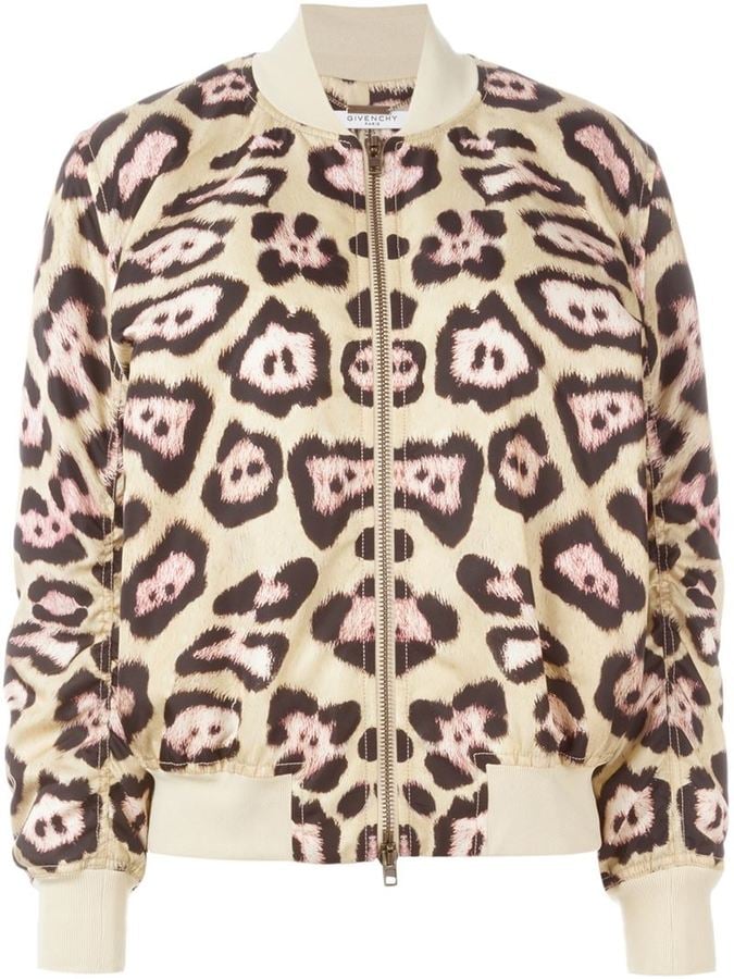 Givenchy Leopard Print Bomber Jacket ($3,600)