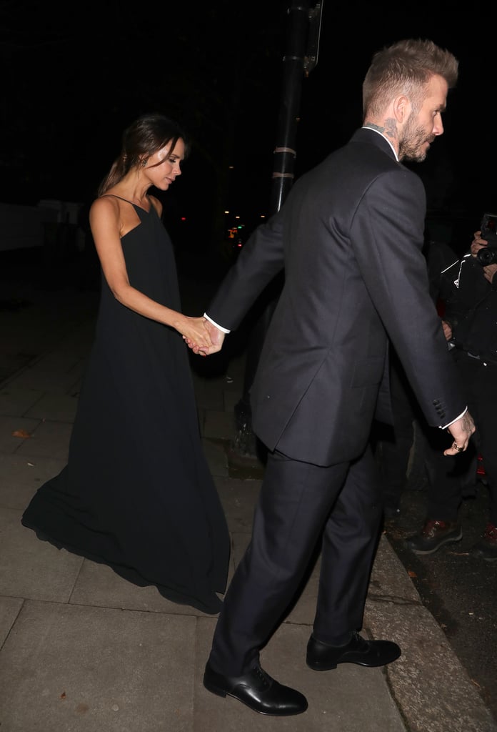 David and Victoria Beckham British Fashion Awards 2018