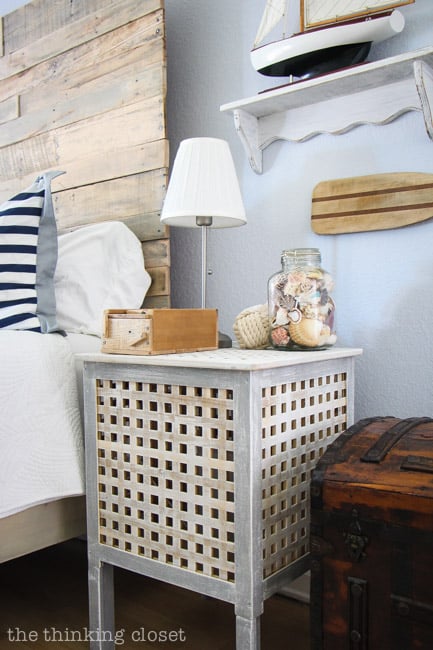 Shabby-Chic Bedside Table