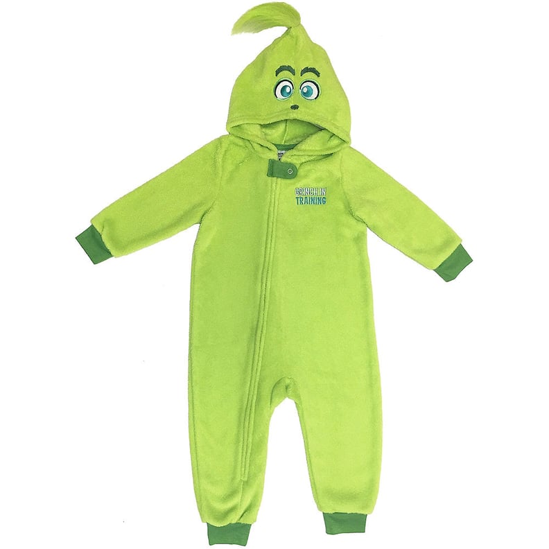 Baby Grinch in Training One Piece Pajamas