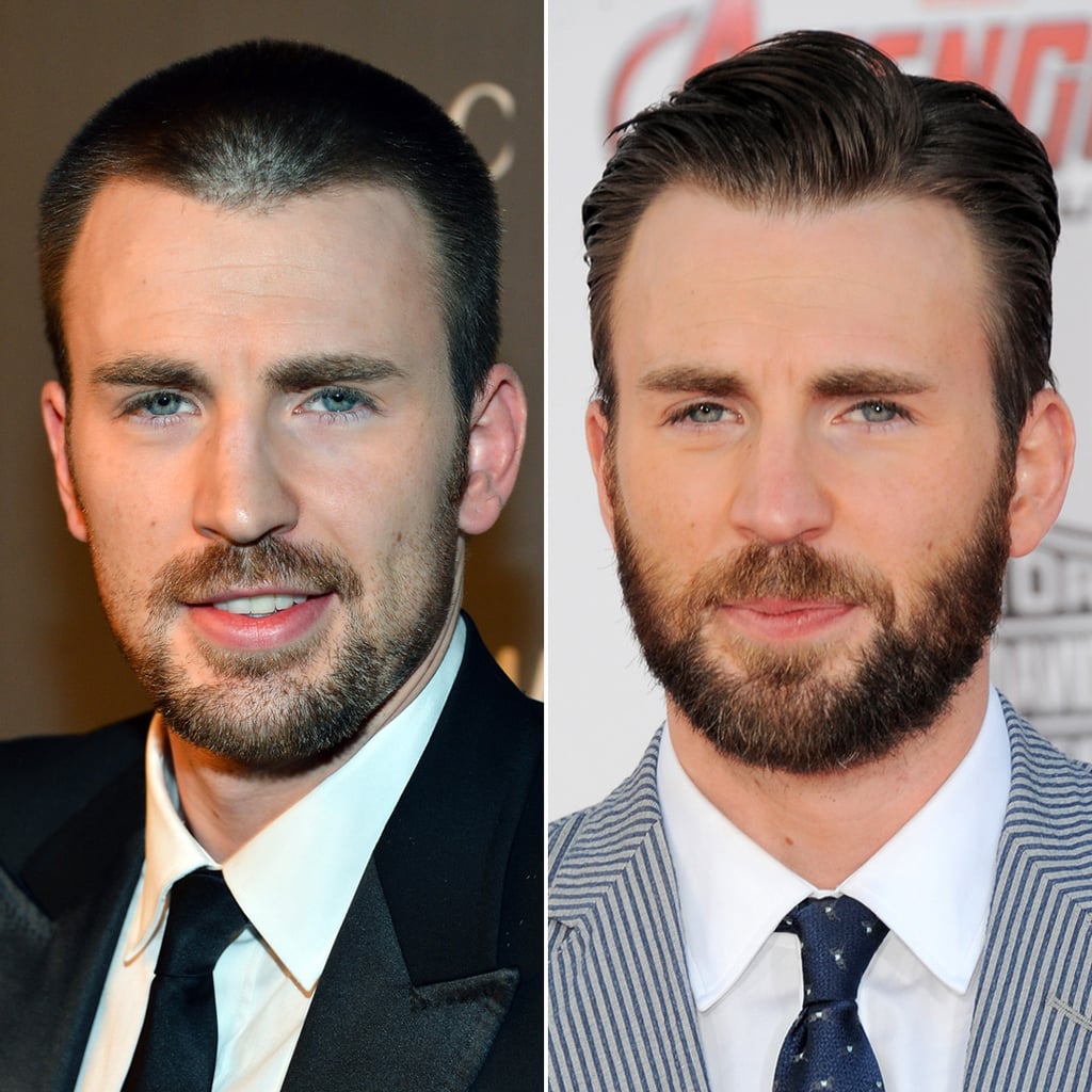 Male Celebrities With Hair vs. Shaved Heads  POPSUGAR 