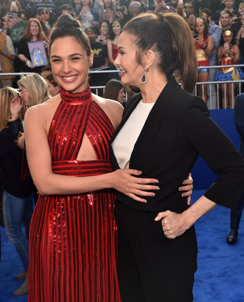 Gal Gadot and Lynda Carter at Wonder Woman Premiere 2017