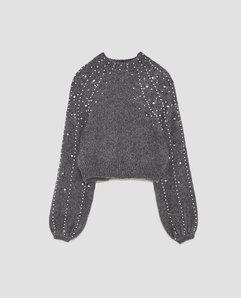 Zara Cropped Sweater