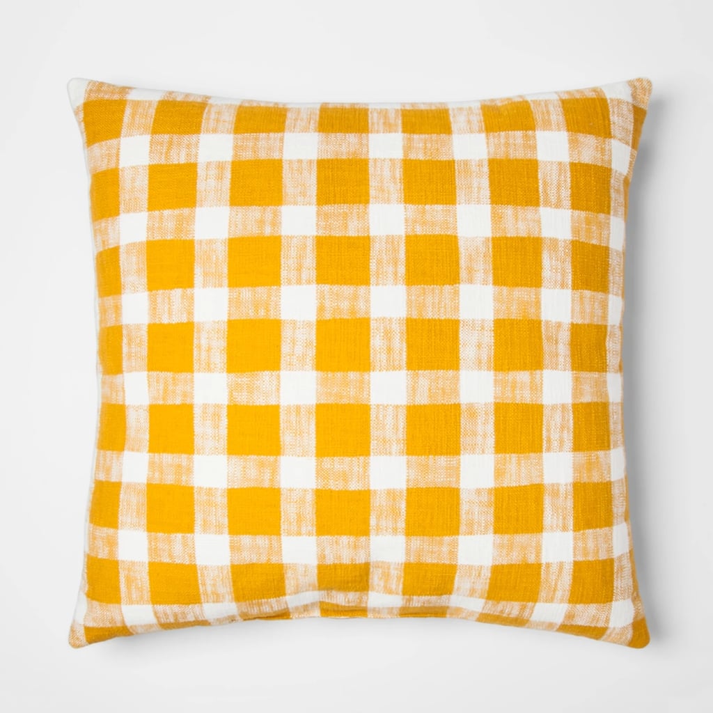 Get the Look: Oversize Square Gingham Pillow