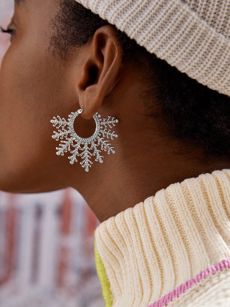 Snowflake Earrings From BaubleBar