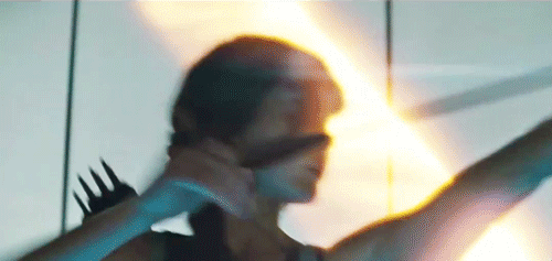 When She Kills It With the Bow Yet Again in Catching Fire