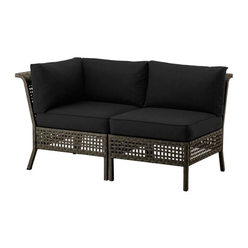 Kungsholmen / Kungso Outdoor Loveseat (310) Ikea Outdoor Decor