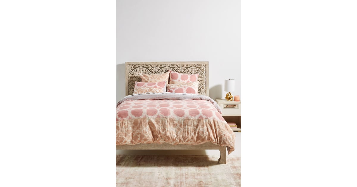Pieced Cerise Duvet Cover Anthropologie Just Dropped Its Spring