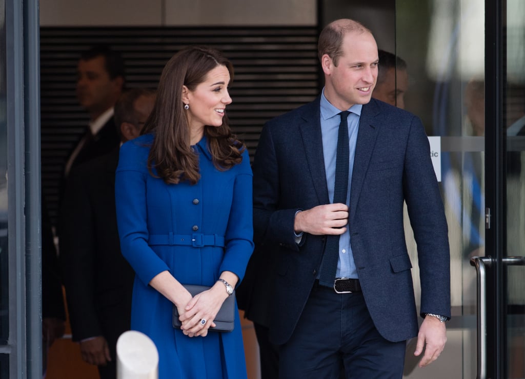 Prince William and Kate Middleton in South Yorkshire 2018