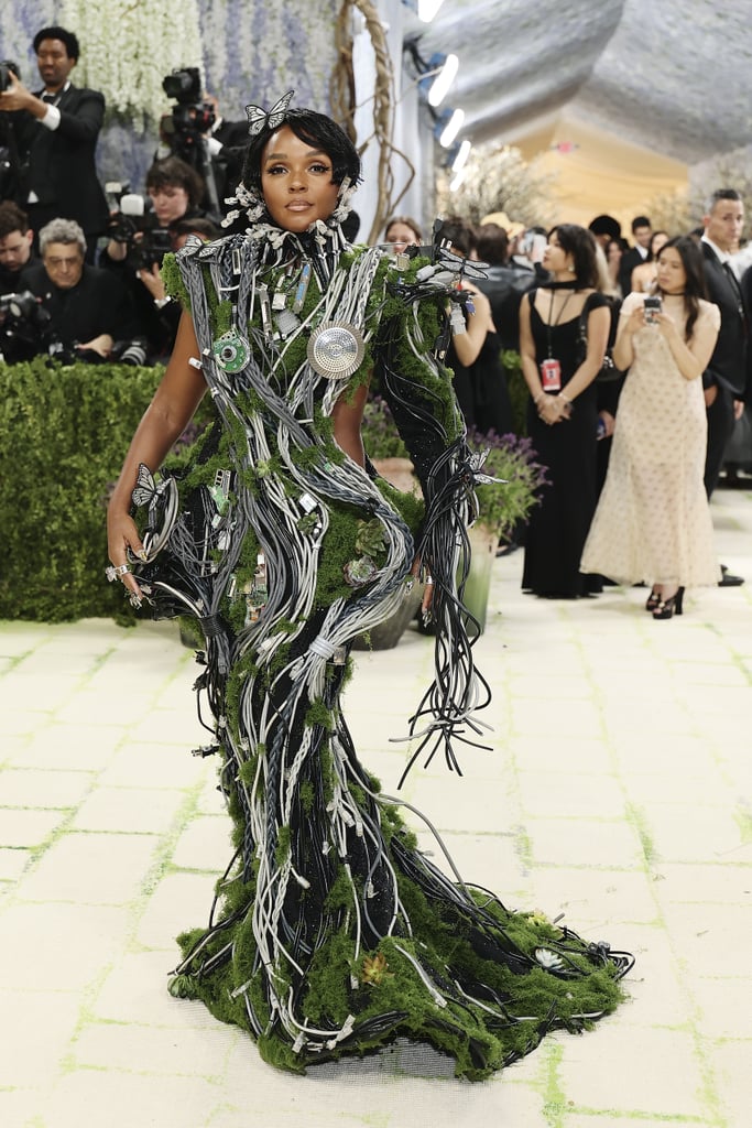 Janelle Monae at the 2026 Met Gala wearing Christian Siriano