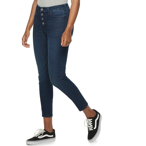 Raw edge ankle jeans discount