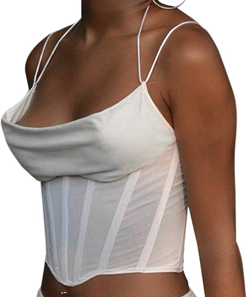 An Option With Straps: Bustier Corset Top