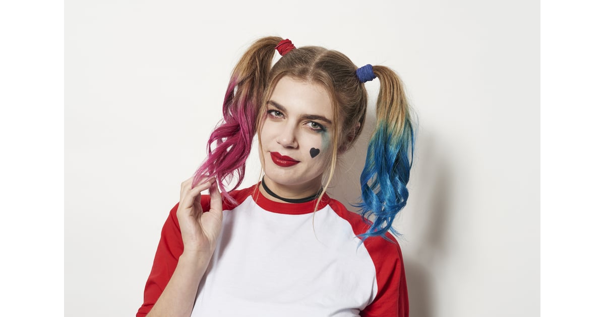 Harley Quinn Hair Tutorial POPSUGAR Beauty Photo 18