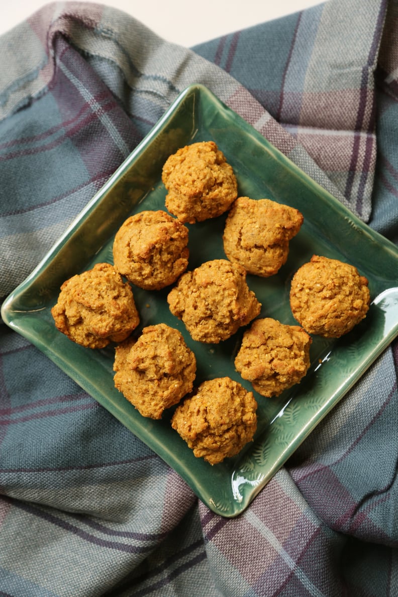 Pumpkin Cornbread Drop Biscuits